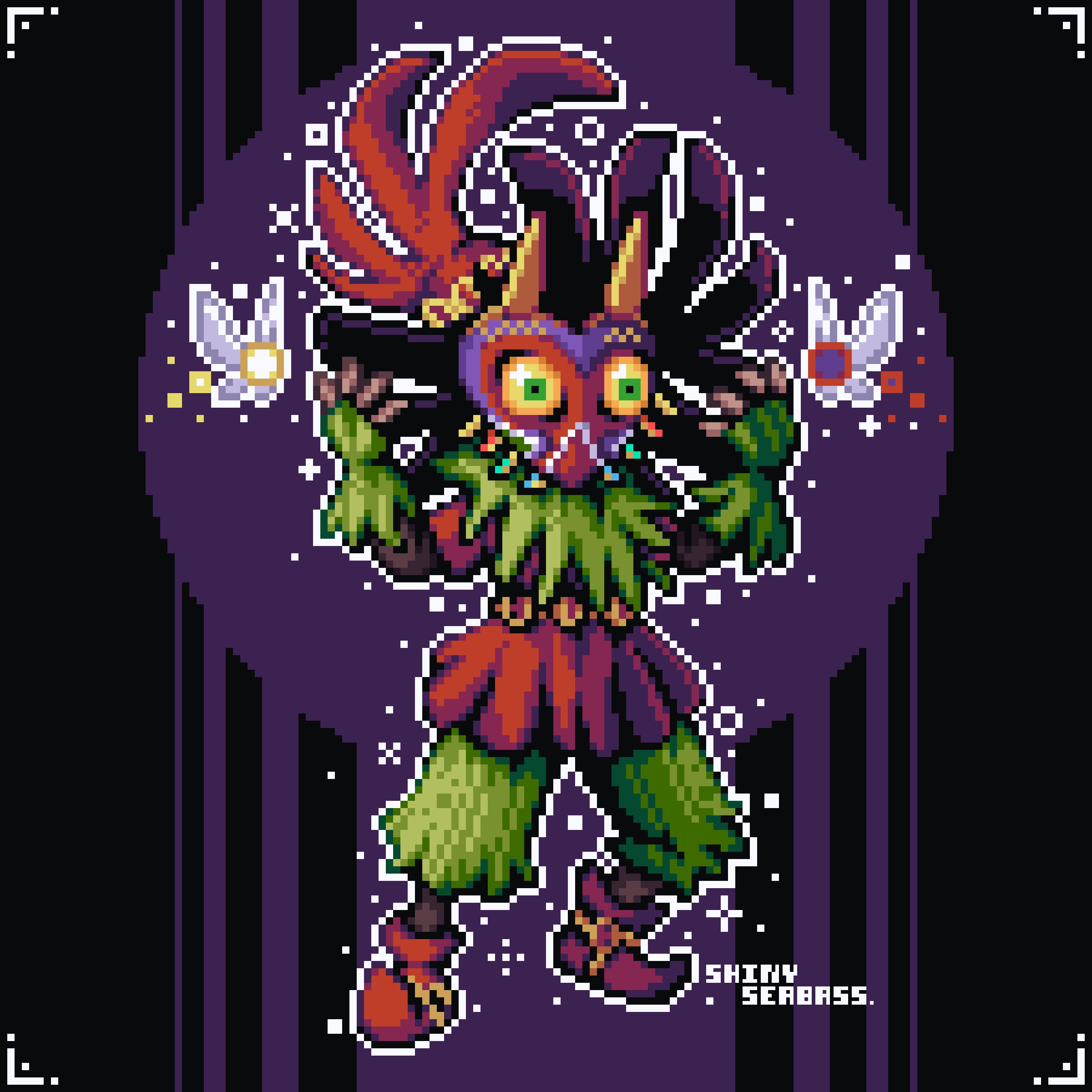wizard skull x リトルミス プリント 版画 BEASHIWZK@6HNU-247x296.png