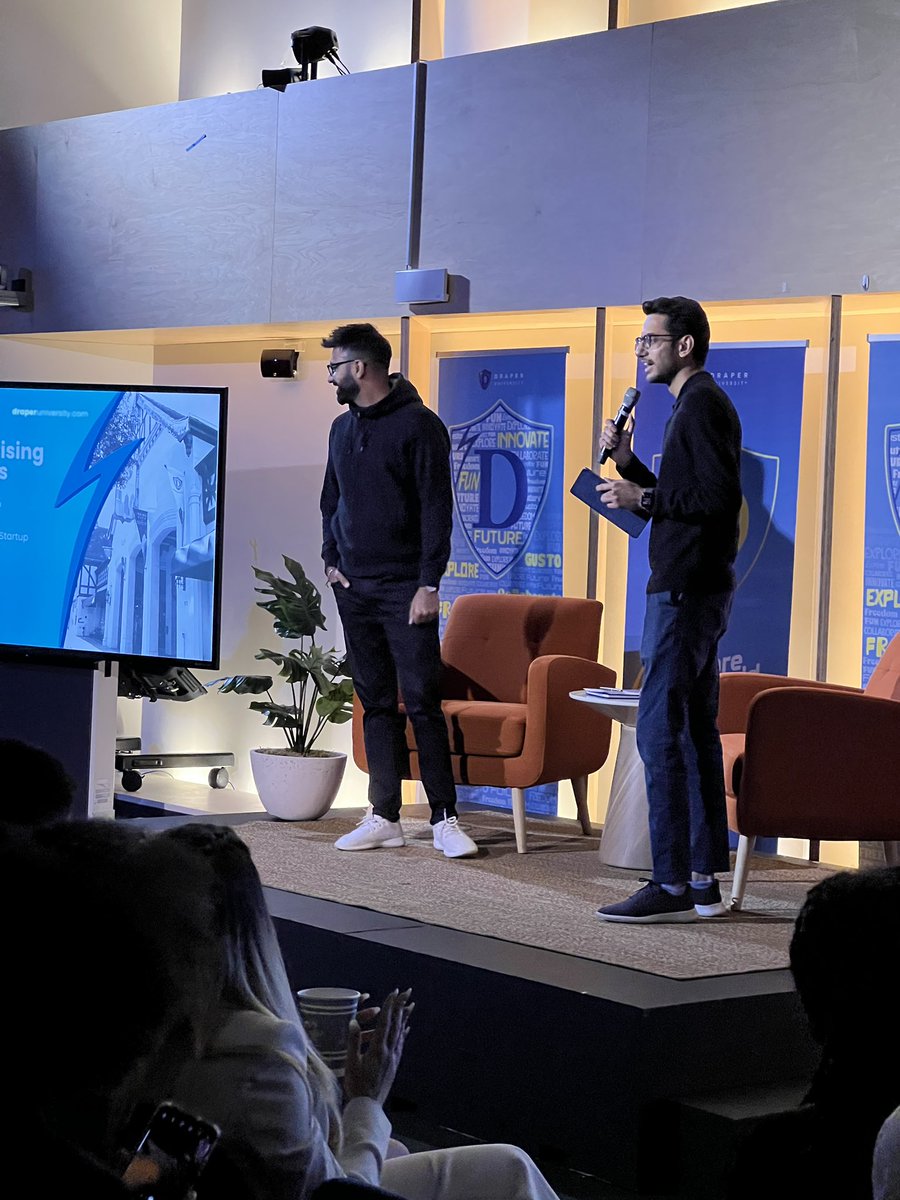 What an incredible day at Draper #TechDay! Huge thanks to our amazing lineup of speakers: @sabakarimm, @dheeraj , @SurbhiSarnaSF , and the legendary @TimDraper. 

Your insights and expertise have left us inspired and ready to conquer new frontiers. 

Special thanks to our…