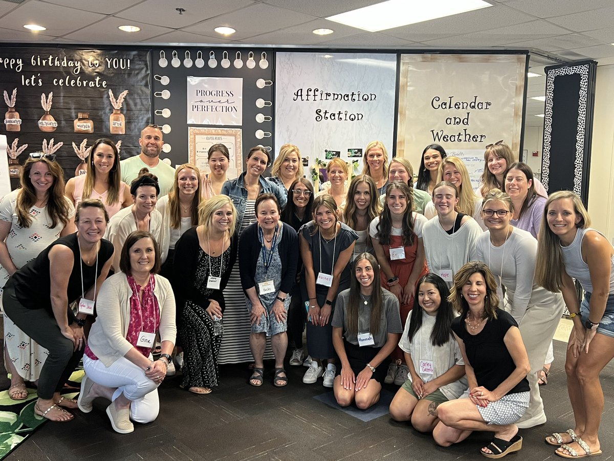 This amazing group of teachers just completed their week-long Responsive Classroom training and are still energized and ready to put their learning into practice!  Our @wcsdistrict students are going to benefit from their investment!  @responsiveclass #itsworthit