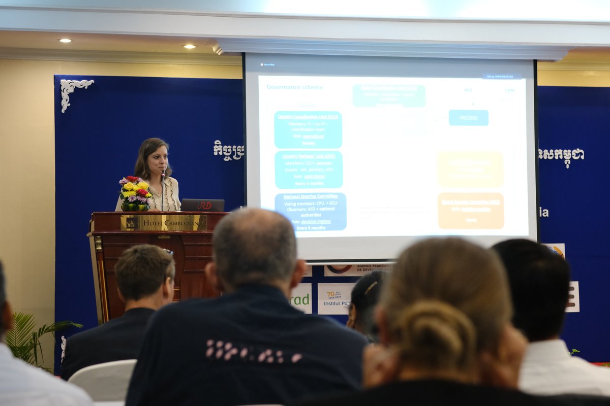 It was an honor to participate to AfriCAM Cambodia's launching on behalf of the global coordination team.   The #AfriCam project in #Cambodia 🇰🇭 is based on co-construction with  local and international stakeholders and the support of the local and national authorities.