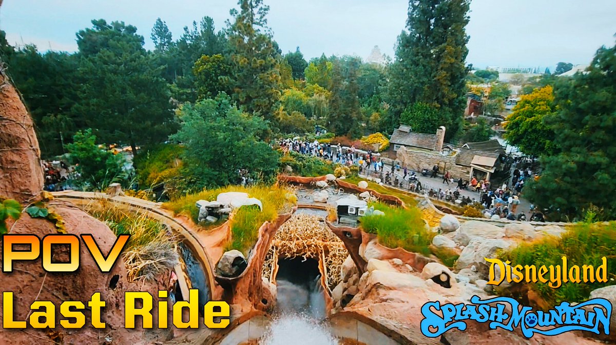 Last Day Full Ride Front POV. This was my last ride on SPLASH. #splashmountain #disneyland #DisTwitter #disneyvlog
youtu.be/OxHN4IUK2cM