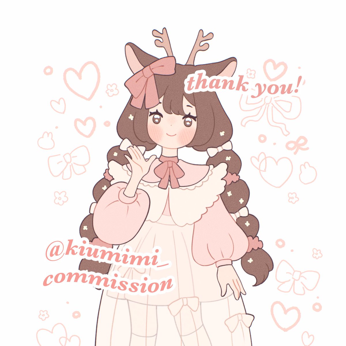 commissions that I did last month~  ヾ꒰ྀི *ˊᵕˋ ꒱ྀིノ 🤍 thank you for your support!!