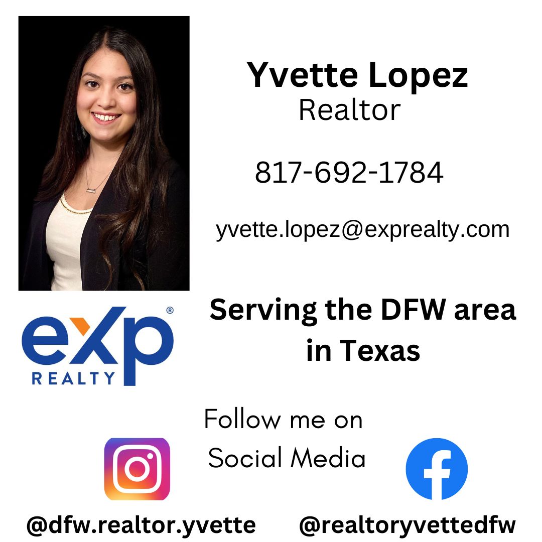 Fort Worth is growing!! Let me help get you in a wonderful home here in the DFW area.

Contact me now!

#FortWorth #DFW #dfwrealestate #realtoryvette #dfwrealtor #fortworthrealtor