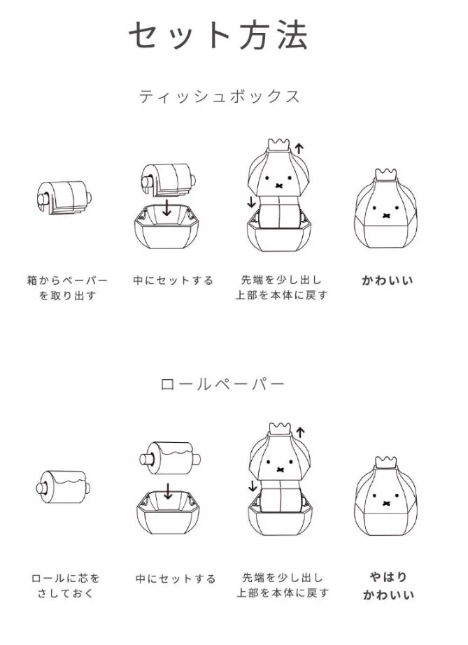 「ただかわいい」♡ミッフィティッシュケースの商品説明が最高。
