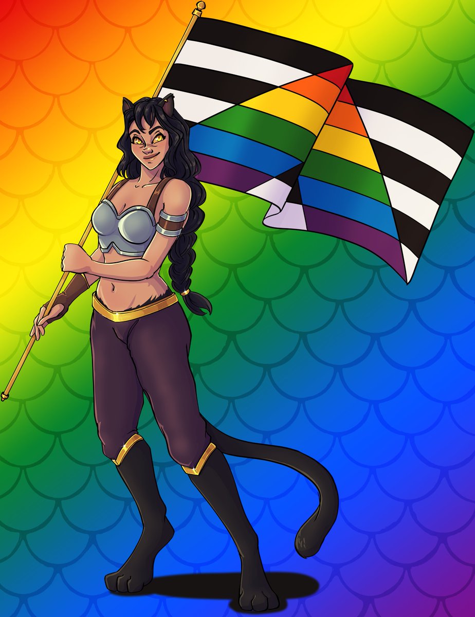 Happy Pride month everyone. Be unique! Be you!
#catasstrophy #PrideMonth #straightally