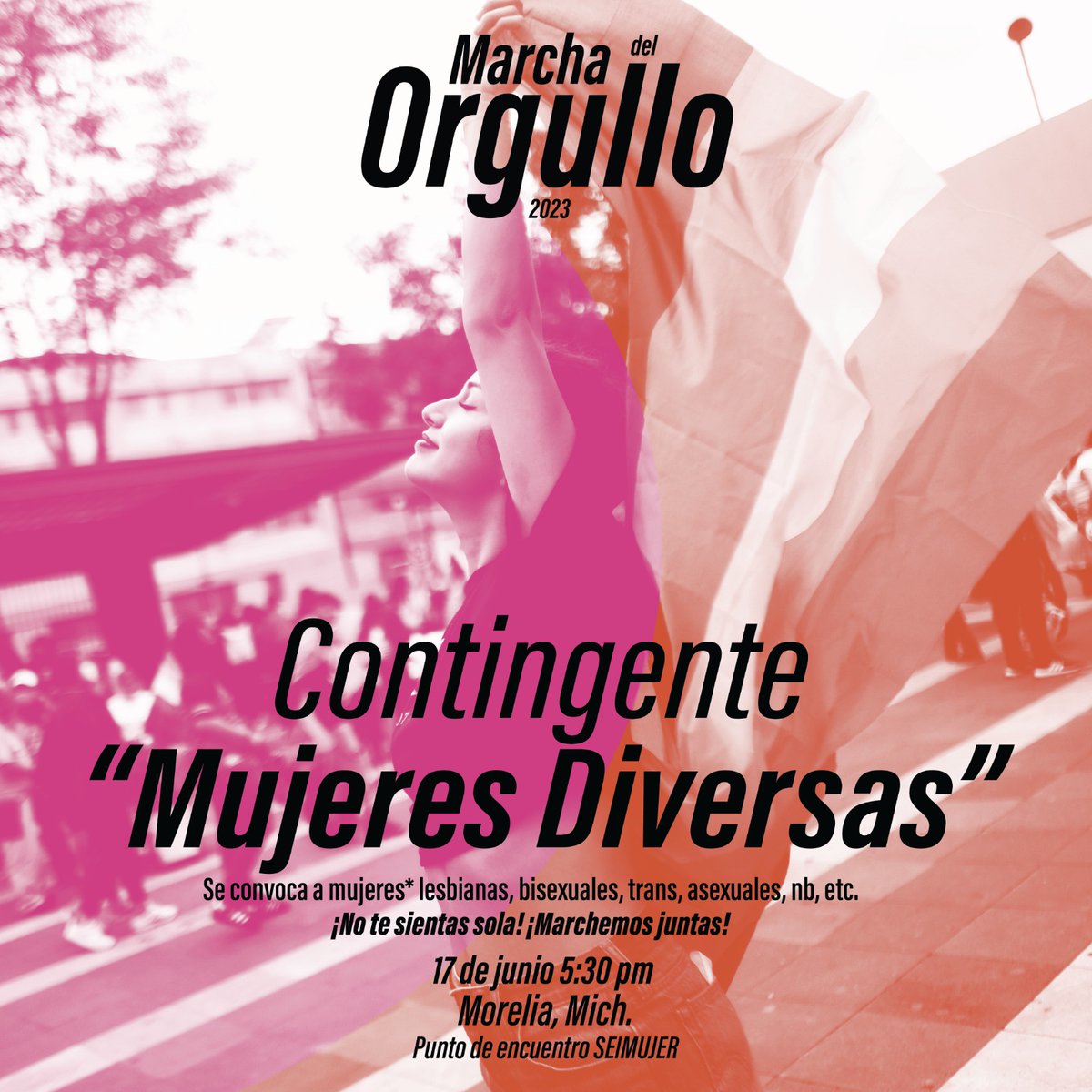 CanterasLBT's tweet photo. Nos sumamos a la iniciativa de reunirnos como mujeres de la diversidad sexual en esta marcha del Orgullo de Morelia.

¿Eres parte de una colectiva feminista proLBT, red de mujeres, emprendimiento liderado por mujeres, o cualquier otro esfuerzo entre morras? Únete acá 🩷 https://t.co/EgS7W7X7rS