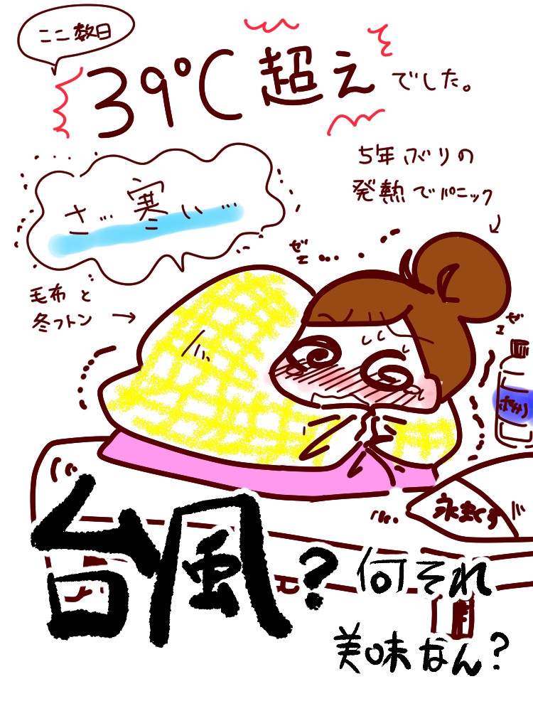 先週のわたしは体調不良だったんだけど、極めつけは後半からの発熱。いやーまいったまいった。 https://t.co/wl5lRUTJL9