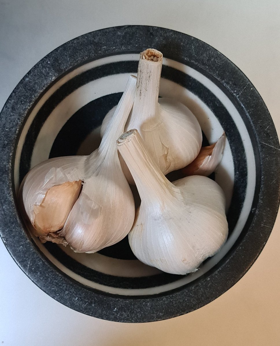 Today I am dabbling in some Native Apothecary. I shall be cooking my families favourite comfort food for dinner. My sumptuous Lasagne. With that secret, mythical ingredient that repells Vampires AND Covid-19 

#Garlic 

This message is Govt approved.
Surprisingly.