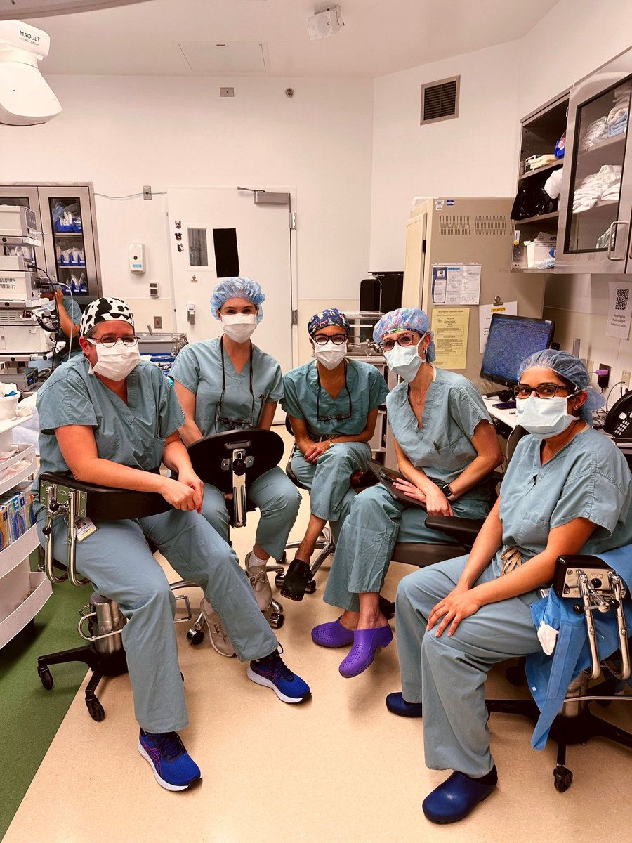 Your all female Lurie Peds ENT Friday night crew 💪👩🏼‍⚕️ <a href="/kidsentdoc/">Dana Thompson, MD, MS, MBA, FACS</a> <a href="/LurieChildrens/">Lurie Children's</a>