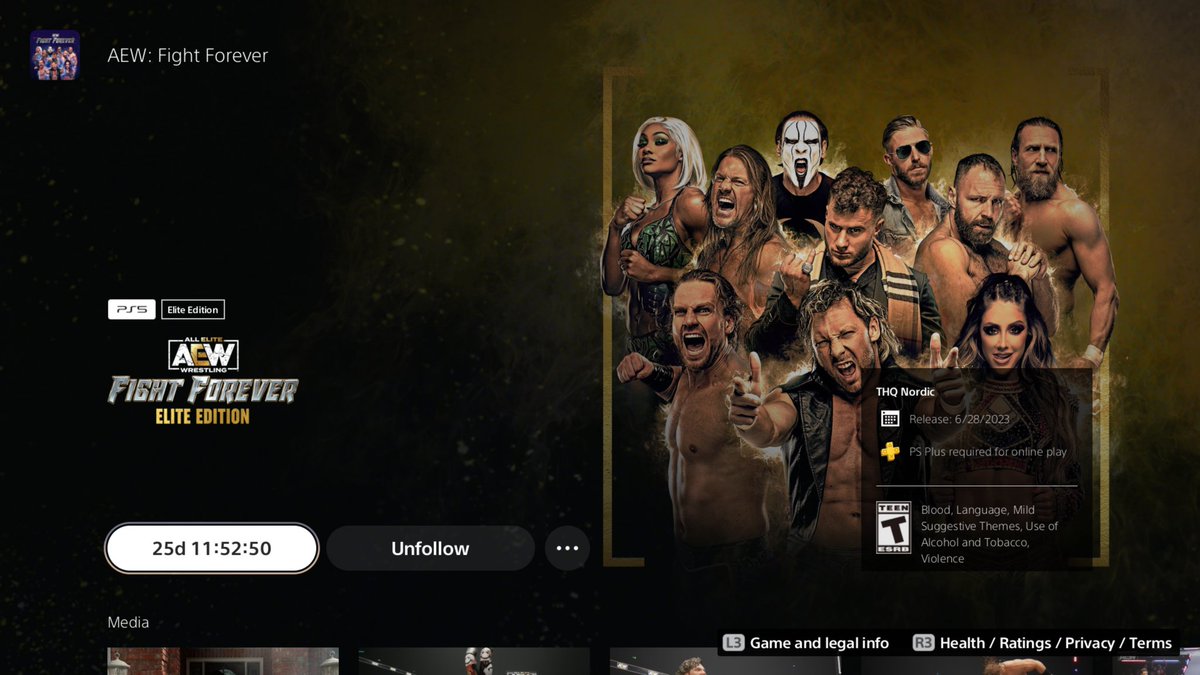 I just pre-ordered #AEWFightForever!
I am so ready!