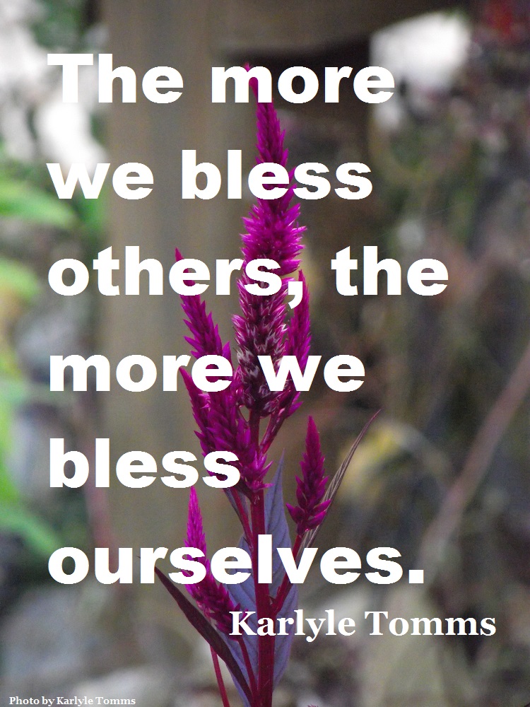 Karlyle_Tomms's tweet image. #dountoothers #blessingsoflife karlyletomms.com