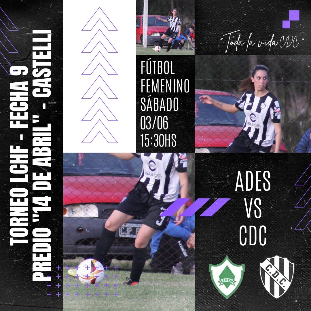 DeportivoCast's tweet photo. TORNEO LCHF - FECHA 9
⚽JUVENILES⚽
⚽FEMENINO⚽

◾Este sábado 3 de junio Deportivo recibe a Agrupación Deportiva El Salado en el predio "14 de abril"

🕧Horarios por categorías:
◾4ta 13:30hs
◾5ta 12hs
◾6ta 10:30hs
◾Femenino 15:30hs https://t.co/X0k2o8CADw