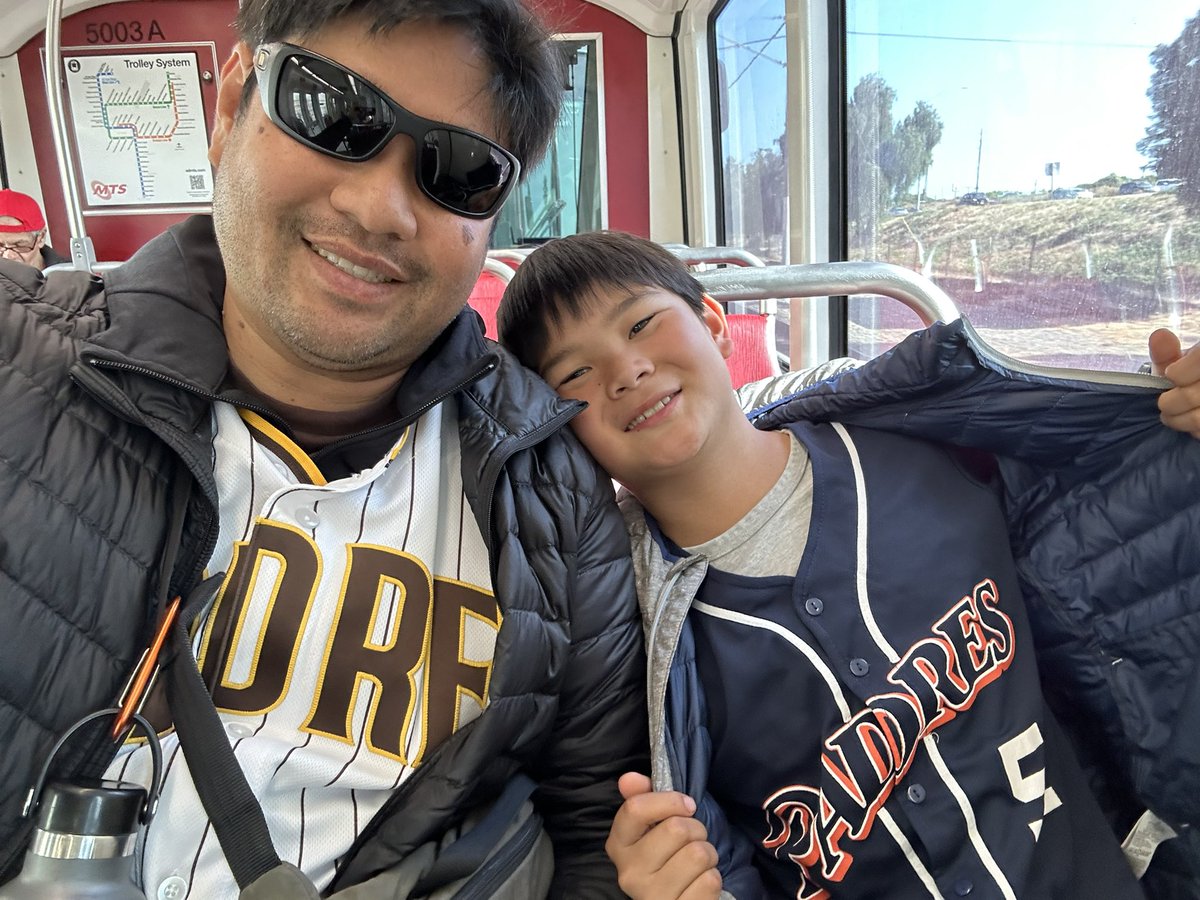 Taking the Trolley to the game, let’s make the Cubs take the L back to Chicago #LetsGoPadres #GoPadres #BringTheGold    #HungryForMore #TimeToShine #SDinHD #FriarFaithful #YouGotToBelieve #KeepTheFaith #WorldSeriesBound