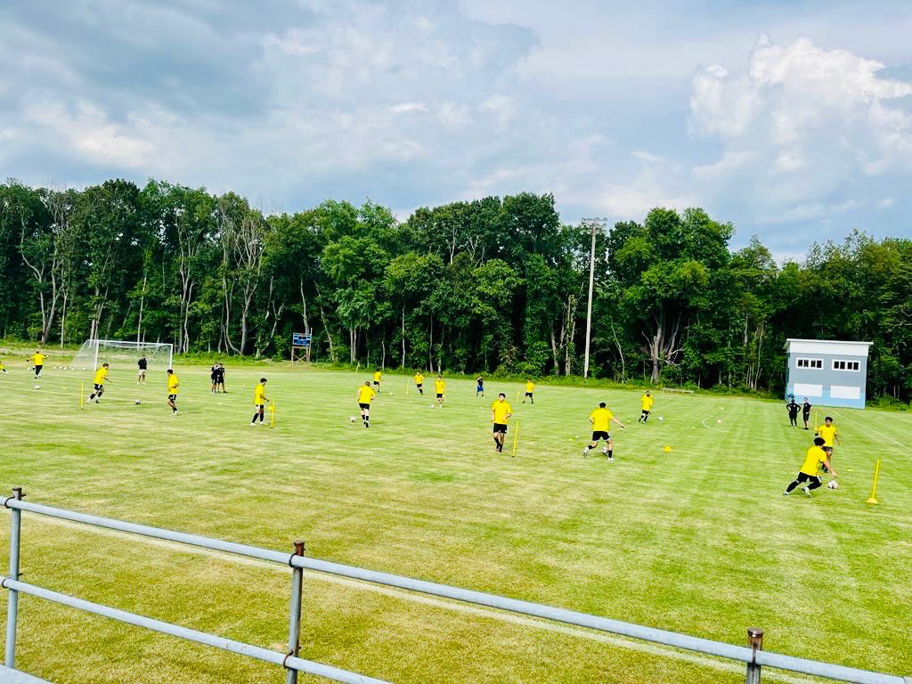 NorthIndianaFC's tweet photo. Day 1 in the books ✅ 

More than just a club, Northern Indiana FC is a collaborative effort from local college soccer programs to provide resources to help develop soccer in the Michiana area!

#UpTheTravelers https://t.co/oLV5aMhi2K