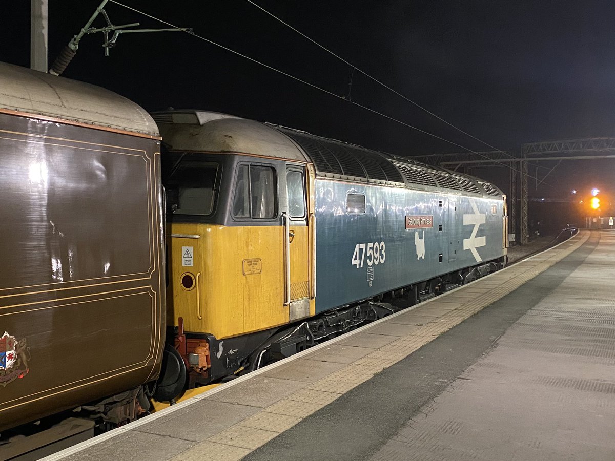 Early start yet again with the empty stock from Crewe to Peterborough for today’s Statesman trip to Weymouth.