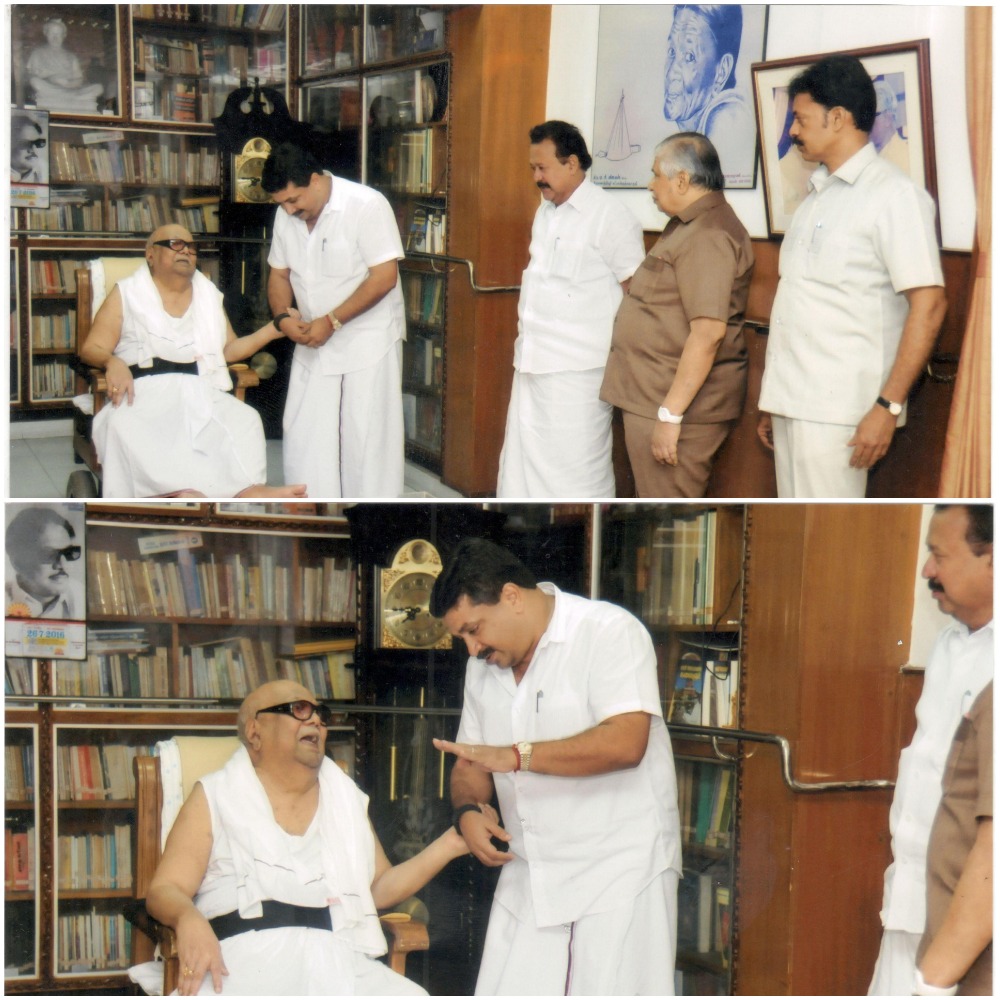 A leading torchbearer of the Social Justice &amp; Self Respect ideal of the Justice Party and the Dravidian Movement, the life story of Kalaignar is deeply intertwined with the post-independence history of Tamil Nadu. A five-time Chief Minister of the state, he worked tirelessly to