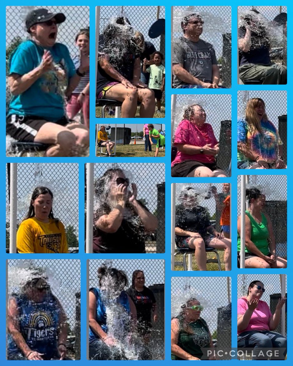 What’s better than dunking your teachers at the end of the year? Nothing. Nothing is better than that. #TigerProud #TeamMartin
