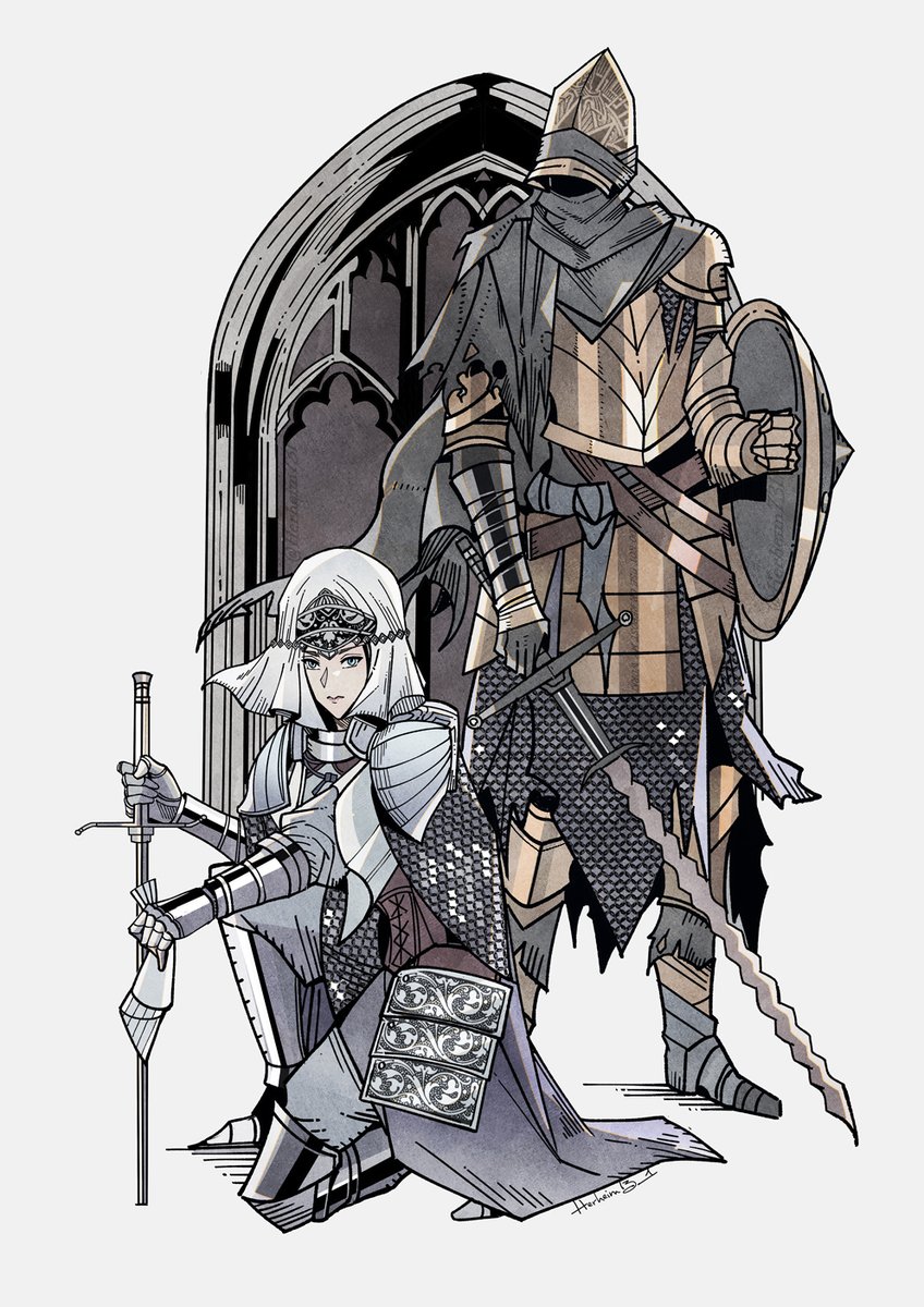 Sirris of the Sunless Realms & Holy Knight Hodrick
#DarkSouls3 #ダークソウル3