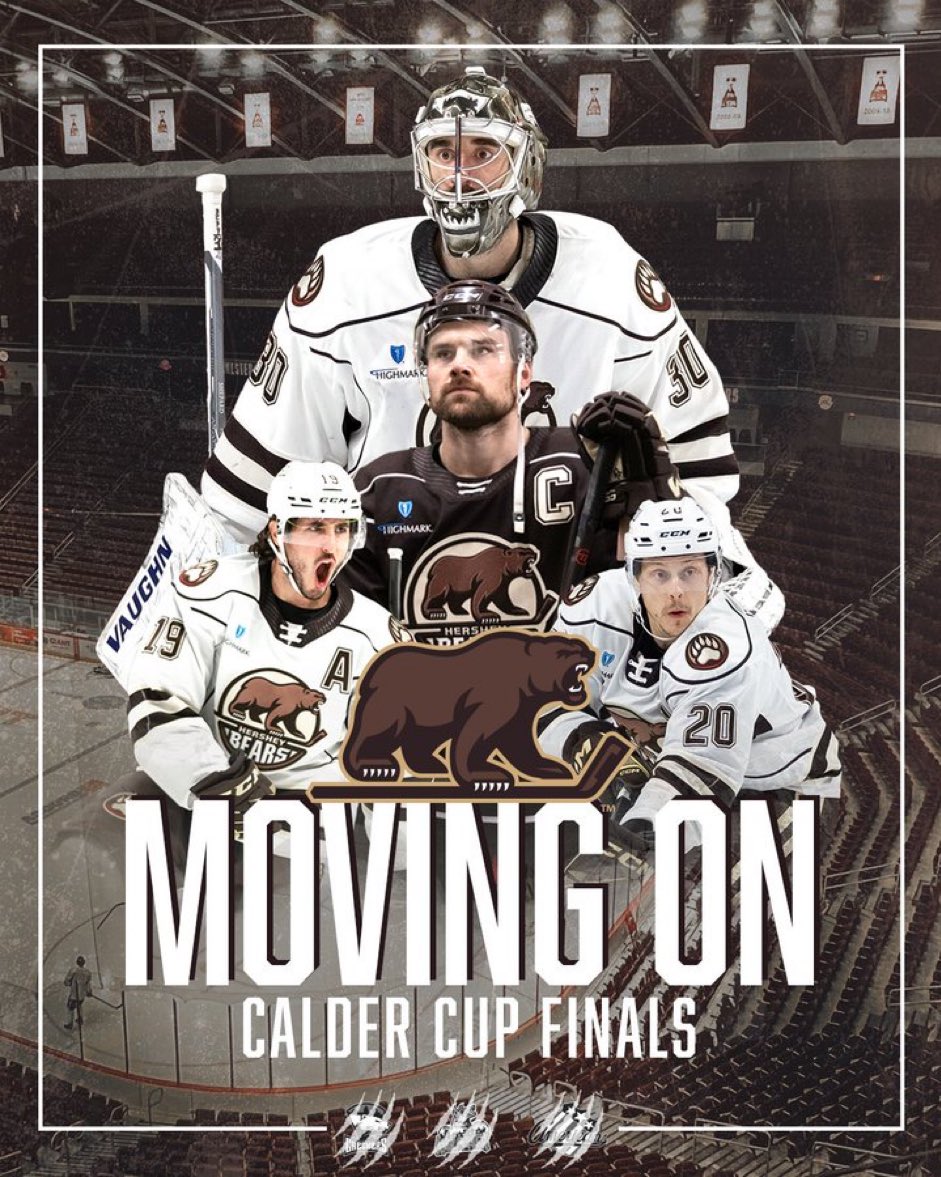 HERSHEY BEARS MAKE IT TO THE CALDER CUP FINALS
