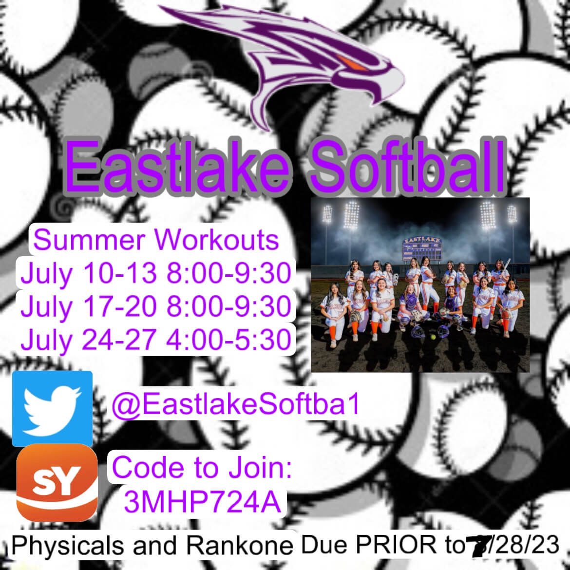 EHS Softball Booster (@ehssballbooster) on Twitter photo 
