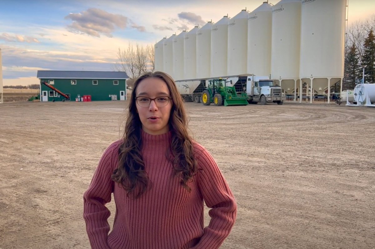 Hannah Stamp from Vauxhall, Alberta is competing with students across the country for a scholarship in Agriculture and needs your help in voting for her video.

These short videos are by Canadian students who all share a vision of a thriving and globally competitive future for