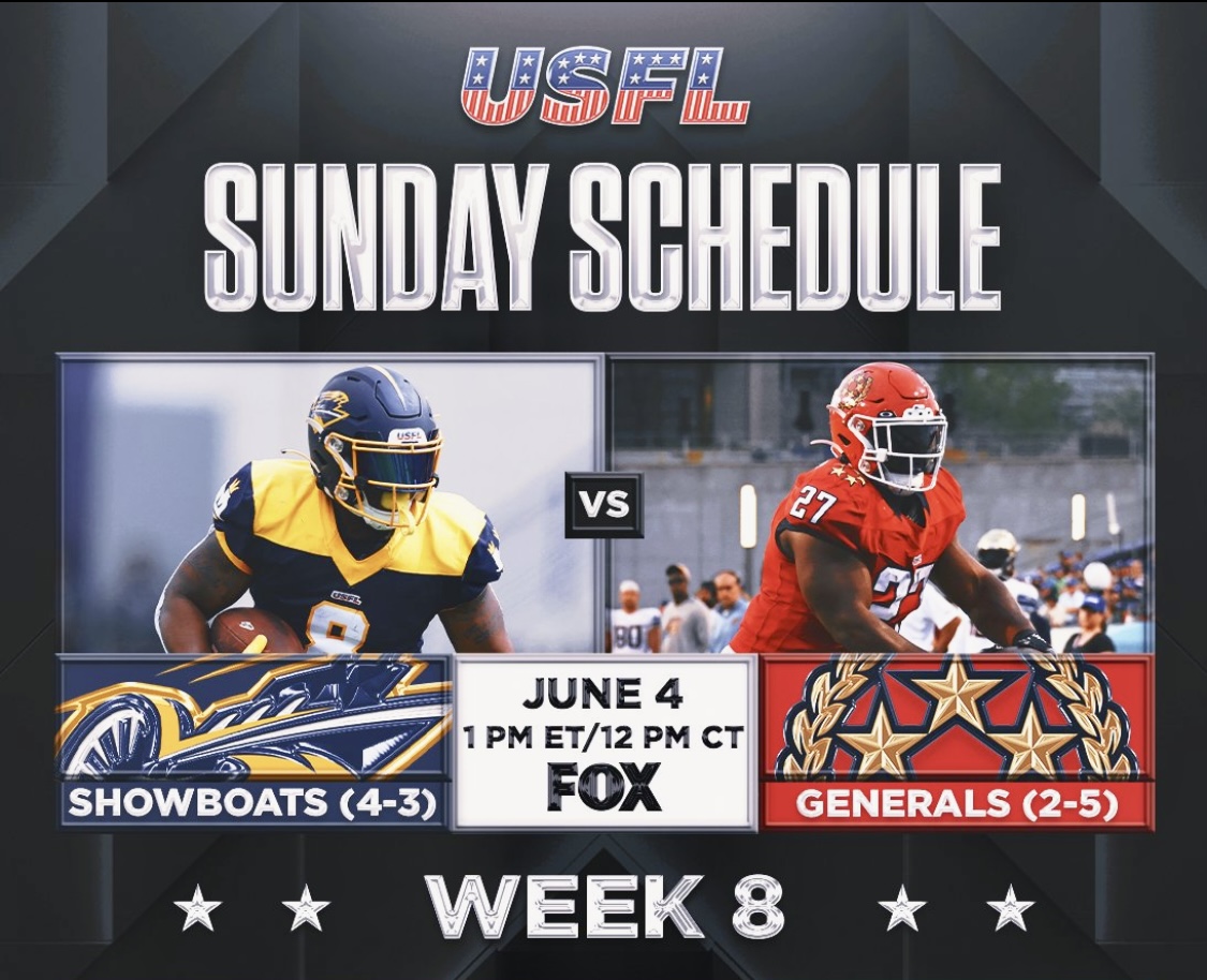TheUSFLNewsHub's tweet photo. USFL 2023: New Jersey Generals Week 8 Depth Chart/Preview/Prediction (via @ByMikeMitchell) https://t.co/1gtgKVxg36 #USFL #USFL2023
#USFLWeek8 #NJGenerals https://t.co/hr755hubKG