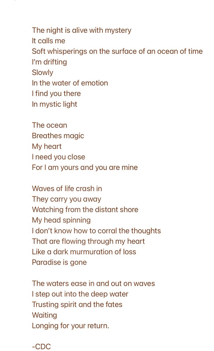 DC8chapman's tweet photo. Thoughts. #newone #nightwriting #moon #alwayswithme #poetry https://t.co/jnEMKPy6Eg