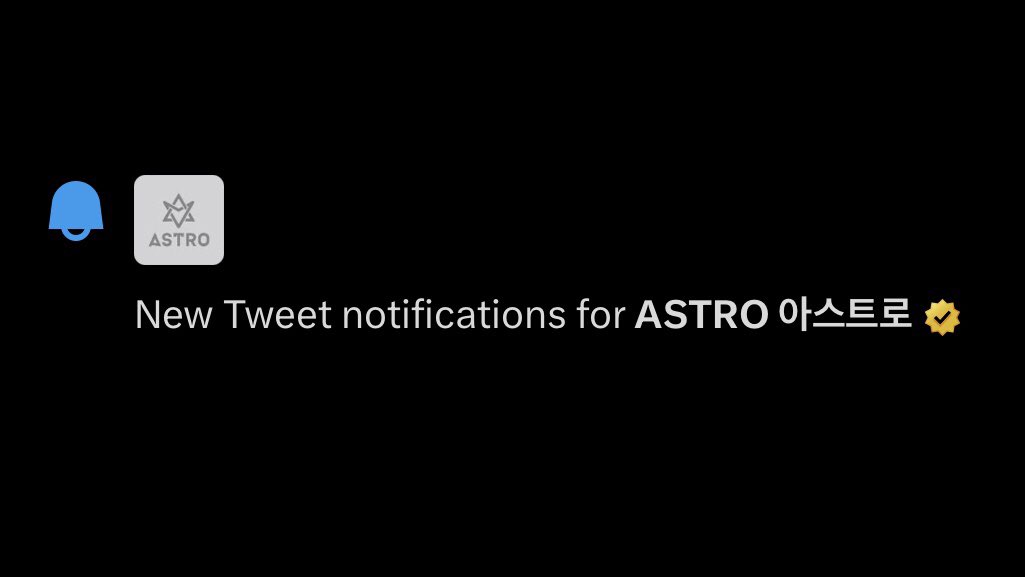 i missed receiving a notification from astro so much. 😭🤍