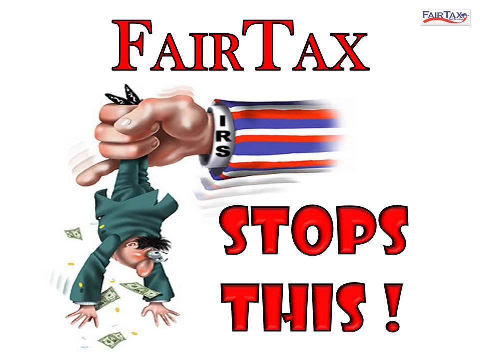 STOP the shakedown! #FAIRtax is the fix.