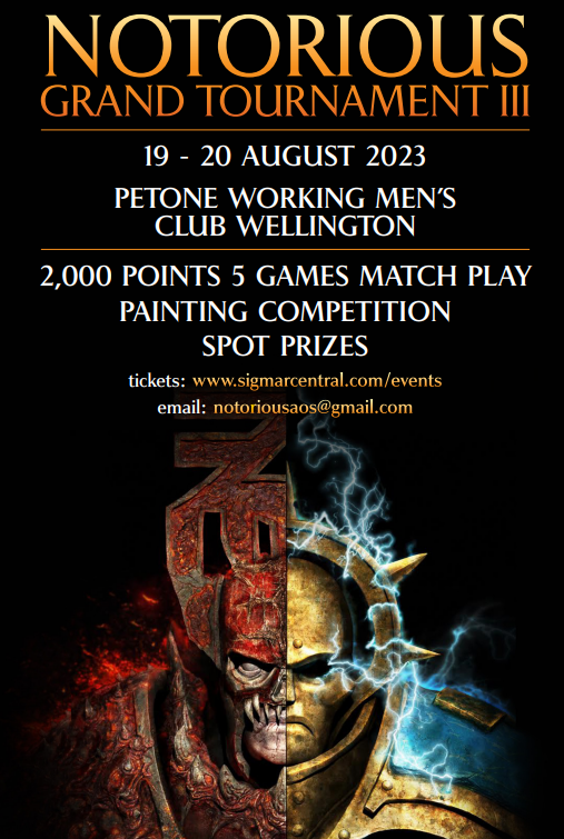 Notorious Age Of Sigmar - Big Shaun tweet media