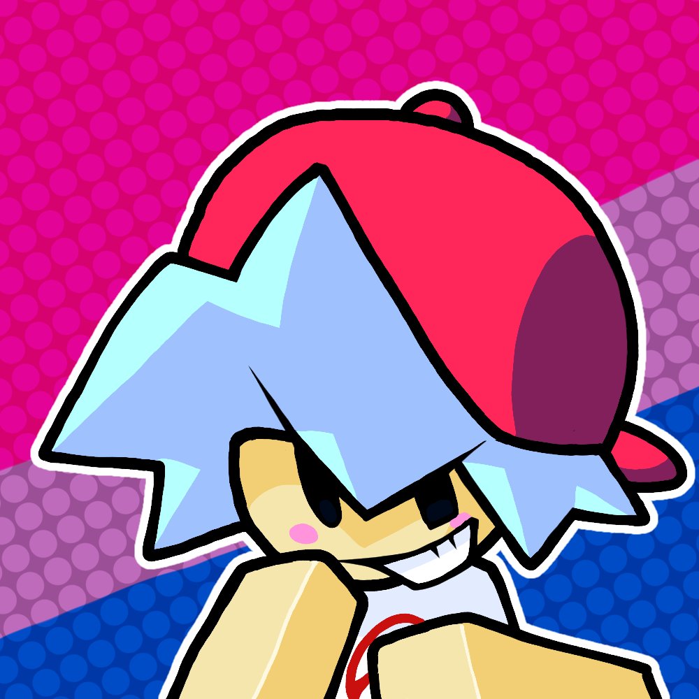 new pridfe pfp thing (hes bifriend now)