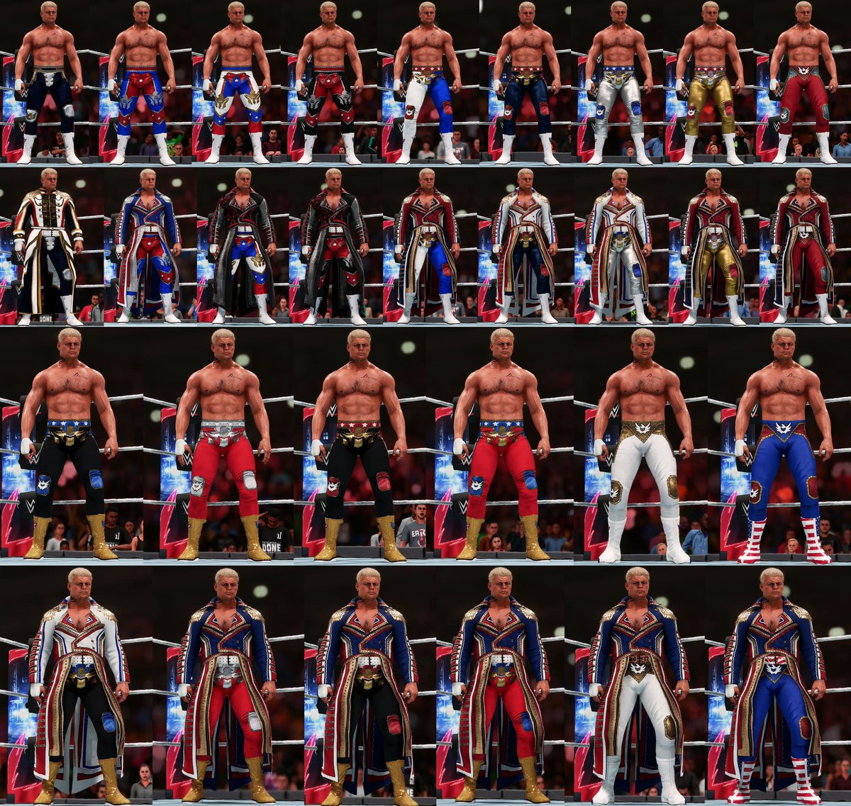 Attire pack of @CodyRhodes for #WWE2K23 & #WWE2K19

....out now, enjoy 😎🤙🏽