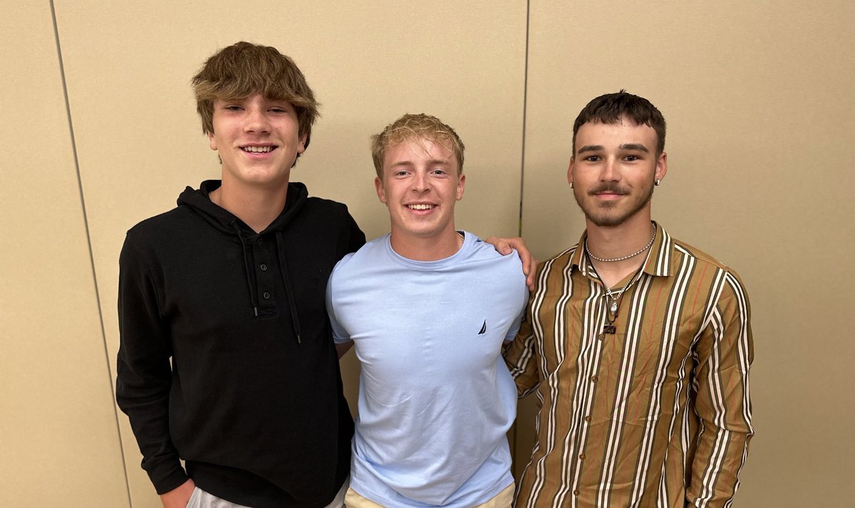 2023 GOLD GLOVE WINNERS:
Nathan Hanel (C)
Owen Sullivan (OF)
Max Hennemann (3B)