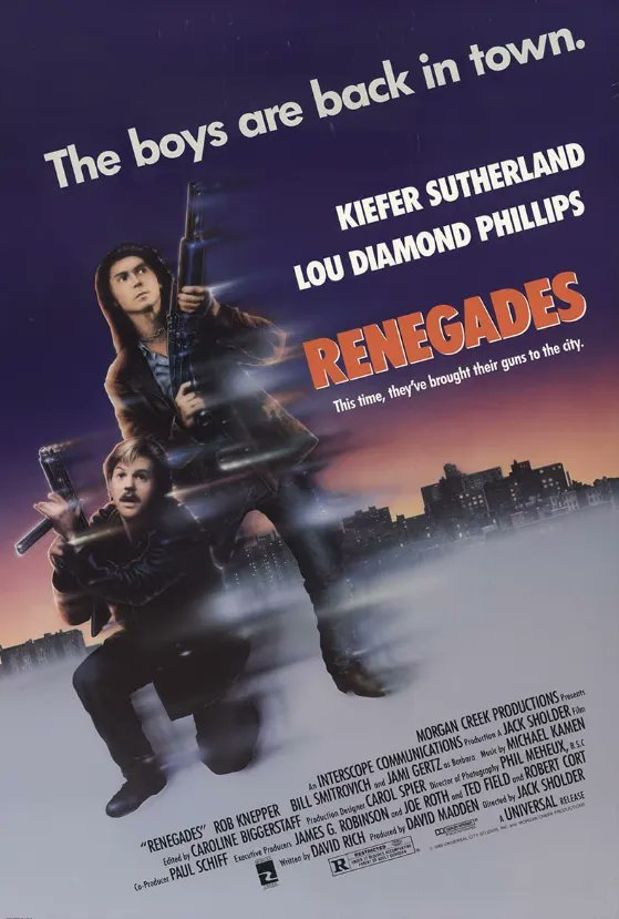 Renegades was released on this date in 1989 🎬