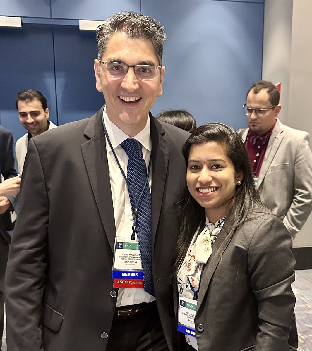 Arya Roy (@royaryam) on Twitter photo Feeling incredibly happy to have met <a href="/KArnaoutakis/">Kostas Arnaoutakis</a> at <a href="/IMG_Oncologists/">IMG Oncologists</a> #ASCO session, #mentor who genuinely cares for the growth of all his #mentees. Forever grateful for his inspiring, unwavering #support and care #mentorship #Thankful <a href="/uamscancer/">UAMS Cancer</a> <a href="/UAMSintmedicine/">UAMS Internal Medicine Residency</a> <a href="/ASCO/">ASCO</a> Feeling incredibly happy to have met <a href="/KArnaoutakis/">Kostas Arnaoutakis</a> at <a href="/IMG_Oncologists/">IMG Oncologists</a> #ASCO session, #mentor who genuinely cares for the growth of all his #mentees. Forever grateful for his inspiring, unwavering #support and care #mentorship #Thankful <a href="/uamscancer/">UAMS Cancer</a> <a href="/UAMSintmedicine/">UAMS Internal Medicine Residency</a> <a href="/ASCO/">ASCO</a>