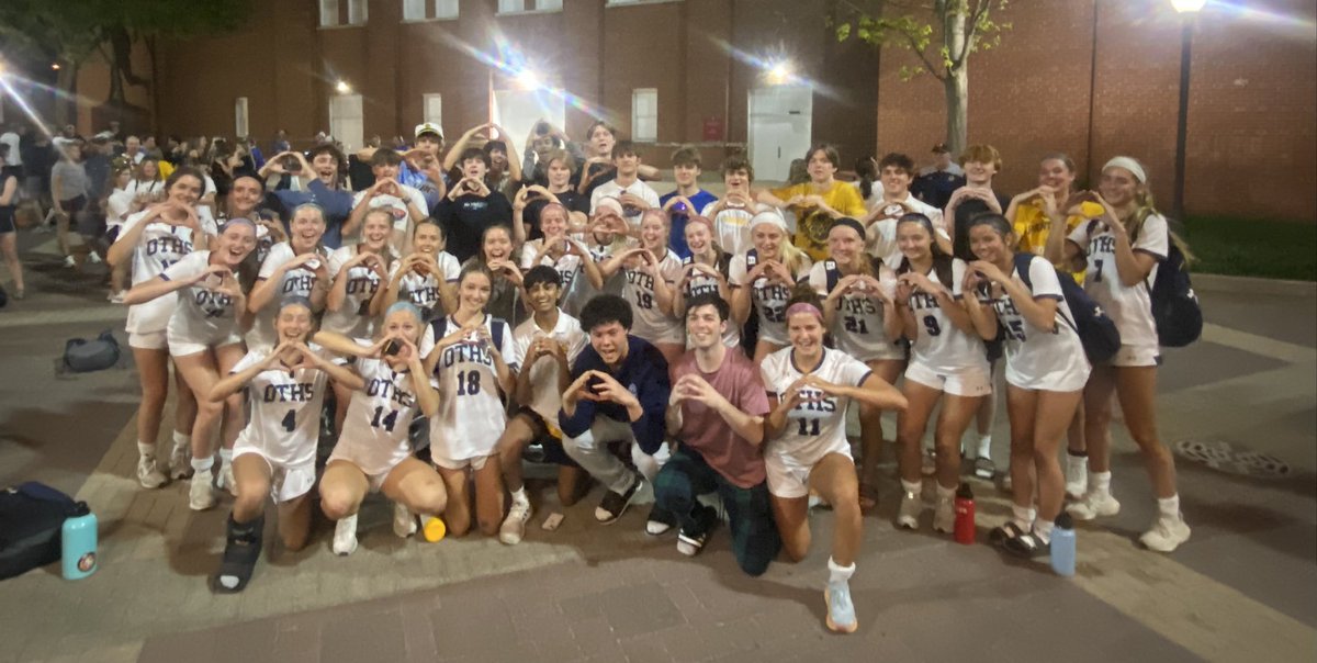 OTOWN TEAMS SUPPORTING EACH OTHER!!  AWESOME!!