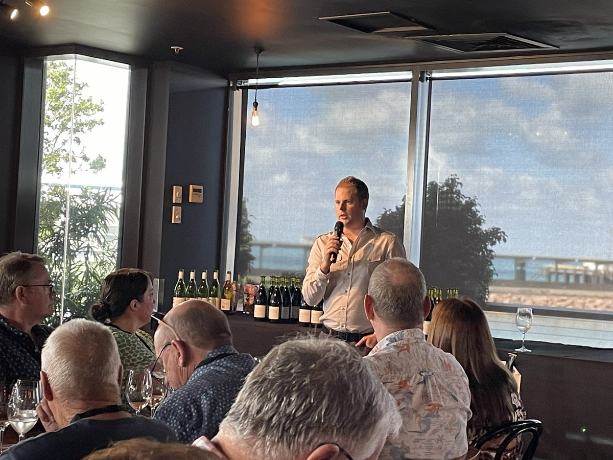 OzCorriedale's tweet photo. Looking forward to Scott McDonald taking us through @TorbreckBarossa range #beefsteakandburgundy conference Darwin https://t.co/xMmZn57pSF