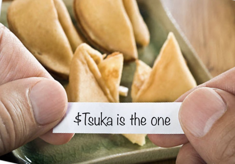 @PhilRussell_ Fortune cookies don’t lie 🤷🏻😉 $TSUKA #Tsuka