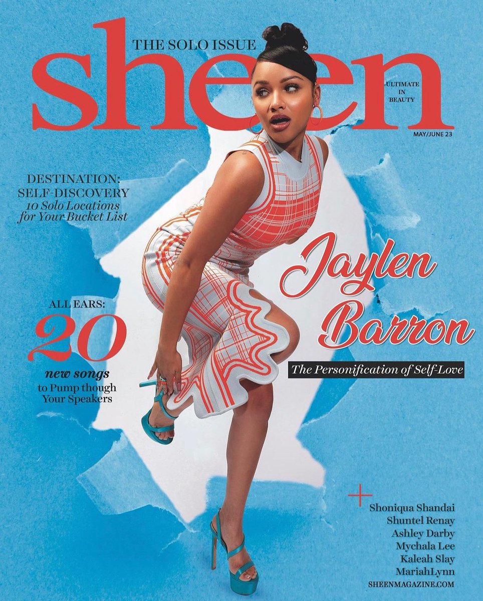🚨COVER ALERT🚨 Actress and @BlindspottingTV standout @jaylenjbarron graces the digital cover of @sheenmagazine 💗 Check out her interview where she discusses how she prepared for the role of Trish, the season 2 finale, and her future endeavors 💫 Creative Team Credits: 📸 :…