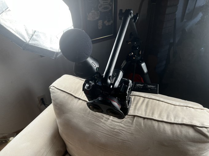 Getting ready to do this. Then I have to figure out how to edit it , lol. 180&deg; VR in 4K UHD. Filmed in<a href="/tag/mvsales"class="tags"><span>#mvsales</span></a>