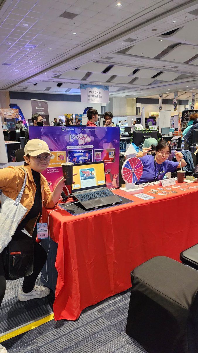 day 2 of <a href="/CONQuestPHL/">CONQuest Festival 2023 ☁️</a> 💖 drop by maybe? 🤔