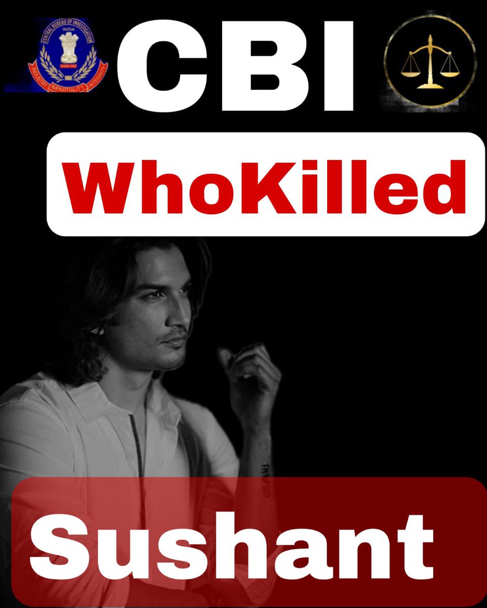 Why and Who killed #SushantSinghRajput Day 3 Countdown In SSRCase #JusticeForSushantSinghRajput ⚖️
