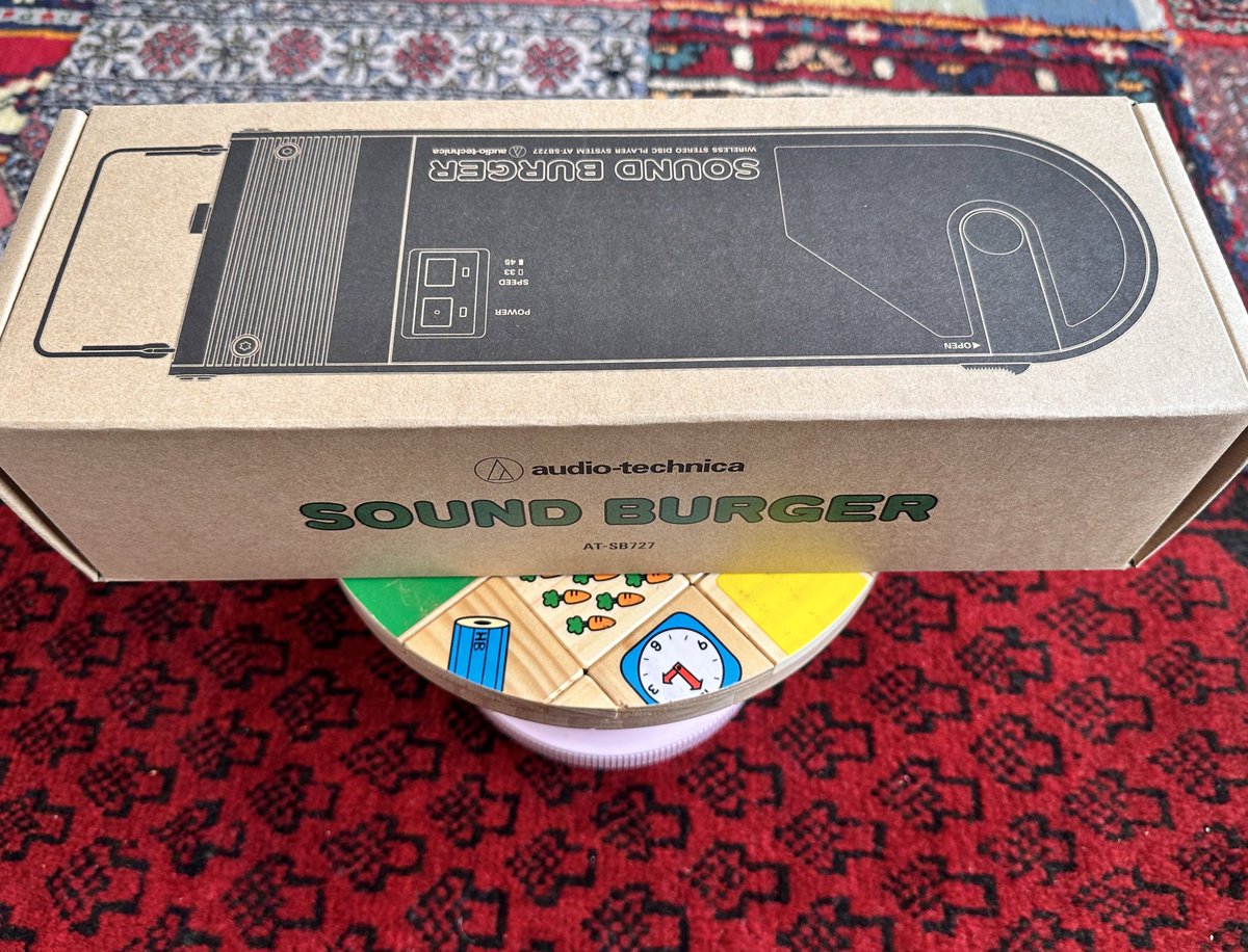 きゃはーー。
きたーー！
自分の誕プレにしよーー。

#SoundBurger