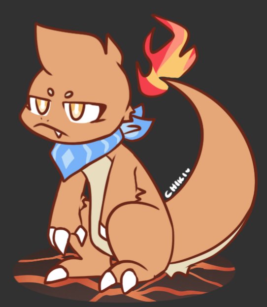 #004 - Charmander everyone knows and loves it! ..not me