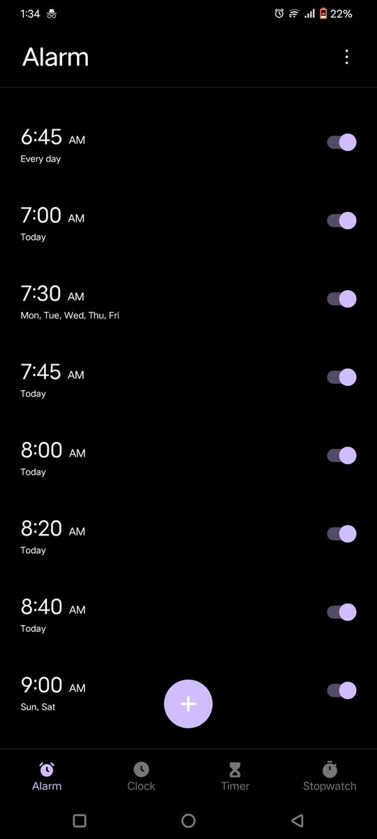 alarm pero nagising mag 11 na😭