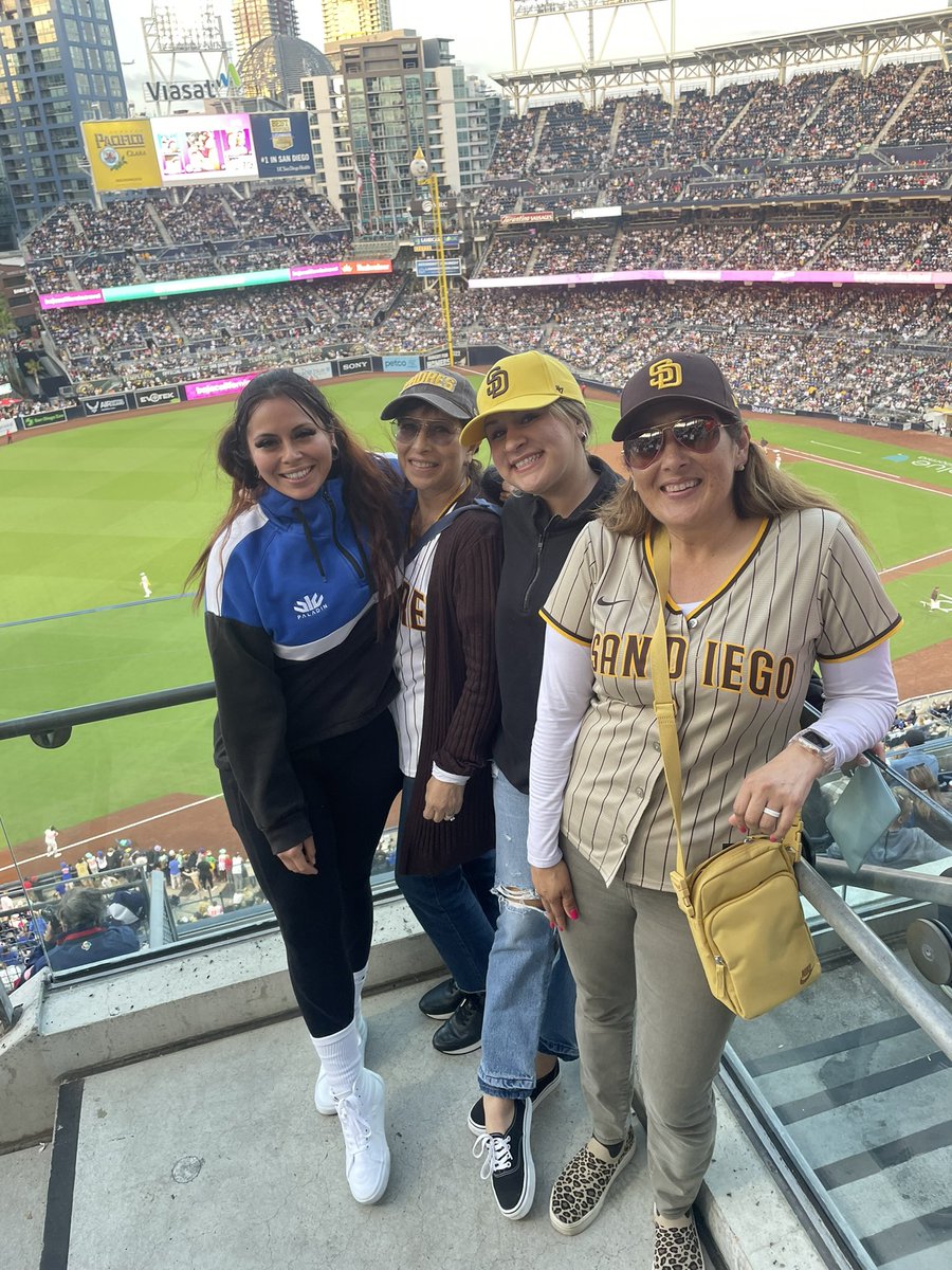 Girls night <a href="/Padres/">San Diego Padres</a> #BringTheGold