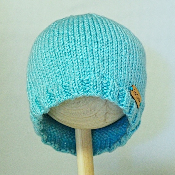 Hand Knitted Baby Hat, tinyurl.com/2pq5qln8 via @EtsySocial #quiltfabric #handmade #handknitted #babyhat