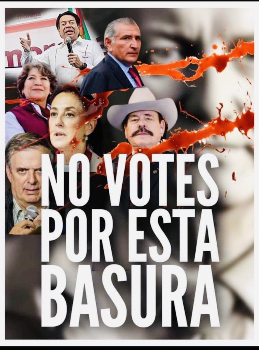 lrios0001's tweet photo. @abrahamvanaya @PartidoMorenaMx @lopezobrador_ Es puro circo por las elecciones del domingo, el poco tiempo los dejan libres o han de estar ya en su casita resguardados https://t.co/SOsL49RGkh