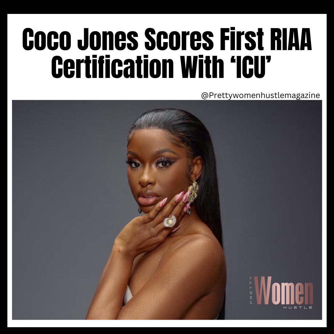 Coco Jones Earns First Gold RIAA Certification With “ICU” 

#riaa #ICU #cocojones #RnB #musiclovers #trendingtopics