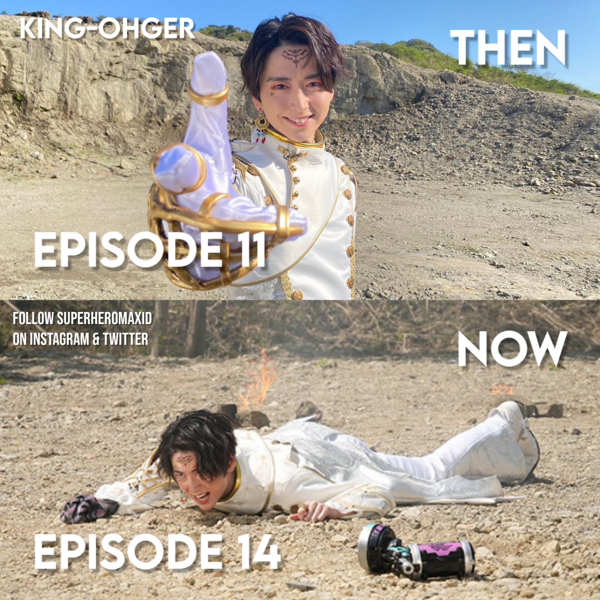 Three episodes later

#OhsamaSentaiKingOhger